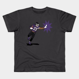 Derrick “King” Henry RB Baltimore Ravens Kids T-Shirt